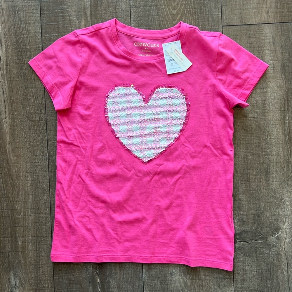 NWT J. Crew heart shirt